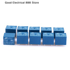 【GE】10pcs SRD Series Relays SRD-05VDC-SL-C SRD-12VDC-SL-C SRD-24VDC-SL-C DC High-Quality 5 Pins 12V Relay Set for Electronics