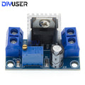 DIYUSER LM317 Adjustable Voltage Regulator Power Supply LM317 DC-DC Converter Buck Step Down Circuit Board  Linear Regulator
