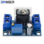 DIYUSER LM317 Adjustable Voltage Regulator Power Supply LM317 DC-DC Converter Buck Step Down Circuit Board  Linear Regulator