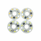 10pcs AC 220V LED PCB SMD5730 3W 5W 7W 10W 12W 15W 18W 24W Integrated IC Driver White/Warm White Light Source for LED Bulb