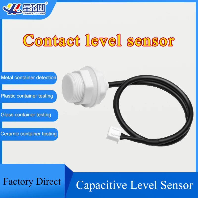 XKC-Y20 Low Cost Capacitive Contact Typle 2025New Designed Liquid Level Switch Level Sensor for Both Metal and Non-metallic Tank