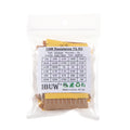 150PCS 300PCS 1/4W 1/2W 1W 2W 3W Resistance 1% Metal Film Resistor Assortment Kit Set 30Values Each 5/10PCS 1~750 1K~820K Ohm