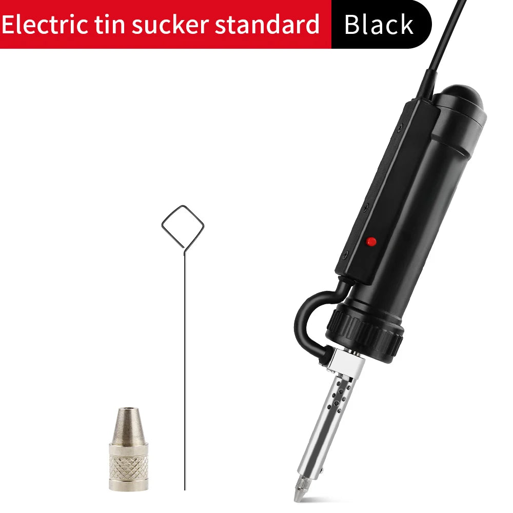 LUXIANZI 40W Desoldering Machine 2IN1 Electric Soldering Iron Suction Tin Sucker Vacuum Gun Hand Welding Tool Desoldering Pump
