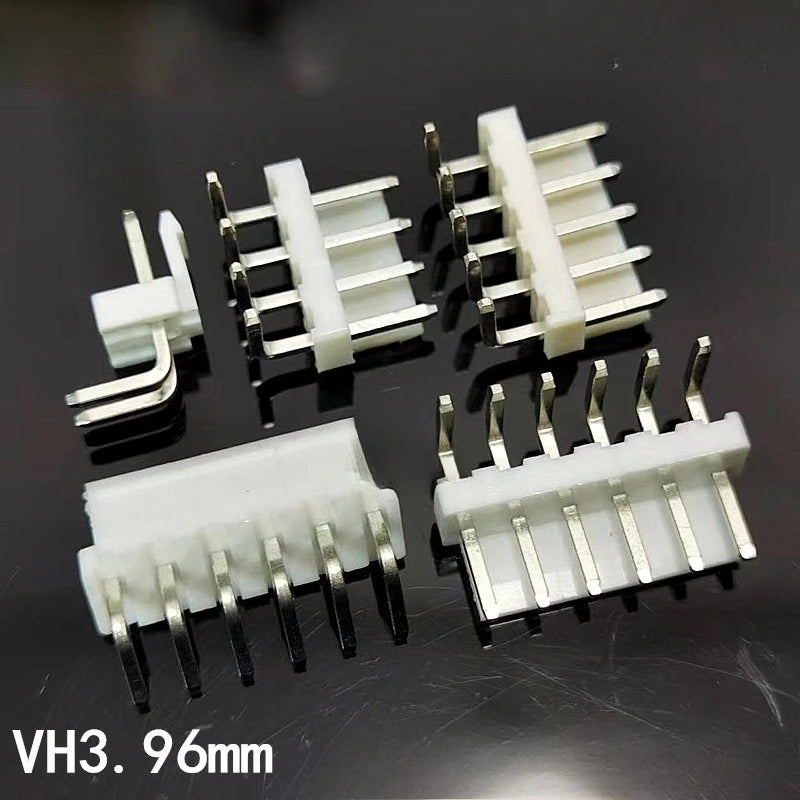 10pcs JST VH3.96 22AWG 20cm Single Male Housing Plug Connector Wire Cable 2/3/4/5/6/7/8/9/10Pin with DIP RA SMT Pin Wafer