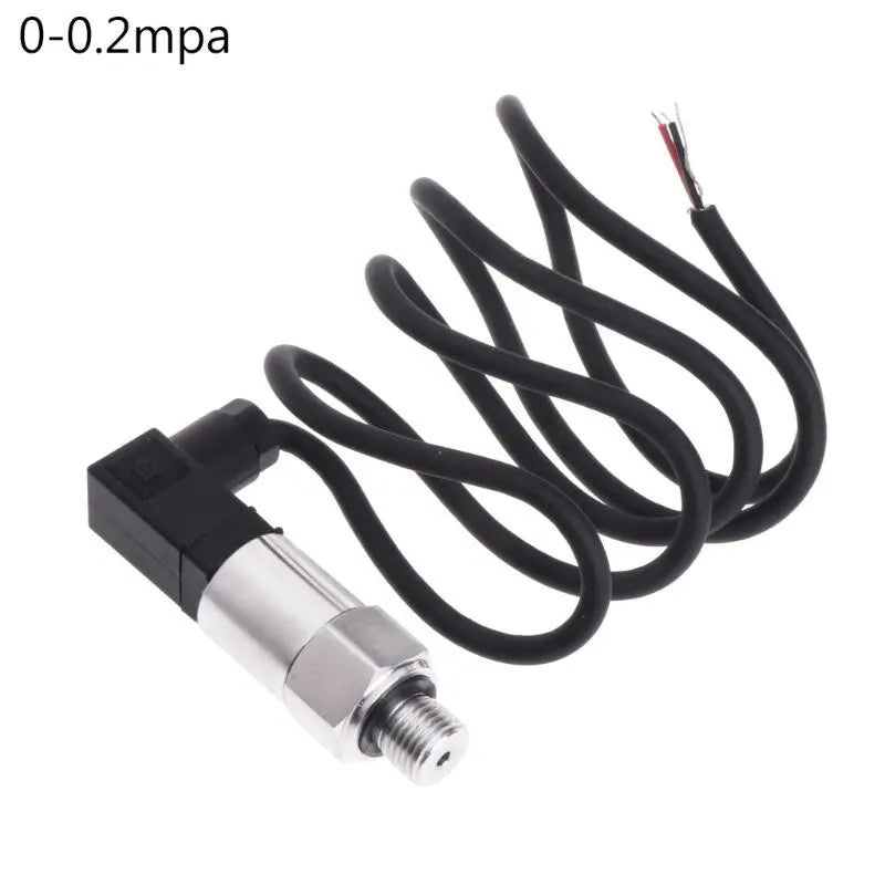 Compact Pressure Transducer 4-20mA Output G1/4" Silicon Pressure Transmitter Transducer for Water Gas Oil Metal