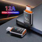 Type C To USB 3.0 OTG Adapter Fast Charging USB Female to Type C Male Converter Data Transfer For Iphone 15 Xiaomi Huawei Phone