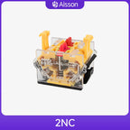 LA38-11D with Light Push Button Switch NO NC Momentary Latching DC 12V 24V AC 220V 380V LED Indicators