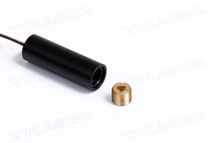 D10X30mm Adjustable Focus 520nm Green 1mW  5mW 10mW 30mW 50mW Dot Laser Diode Module Industrial Grade ACC Driver TYLASERS