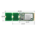 Hailo-8 M.2 AI Accelerator Module Based On the 26TOPS Hailo-8 AI Processor Suitable For Raspberry Pi 5