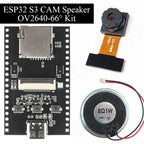 NEW ESP32-S3 CAM Speaker Development Board with OV2640 Wifi Camera Module Kit Dual MIC TF Slot N16R8 CH340X USB Type-C ESP32-S3