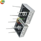 5PCS KBPC3510W Single-phase 1000V 35A Rectifier Bridge Rectifier Bridge Straight Plug Square 4P
