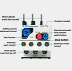 CHINT NR2-25 NR2-36 0.63-1A 28-36A Thermal Protection Relay Thermal Overload Relay