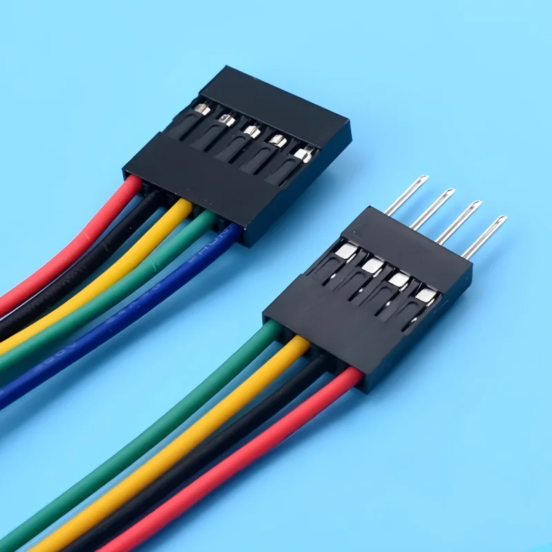 10PCS 2.54mm Double Head DUPONT LINE Jumper Wire Dupont Connector Cable 2.54MM 2P/3P/4P/5P/6P/8P/9P/10P Long 10/20/30CM