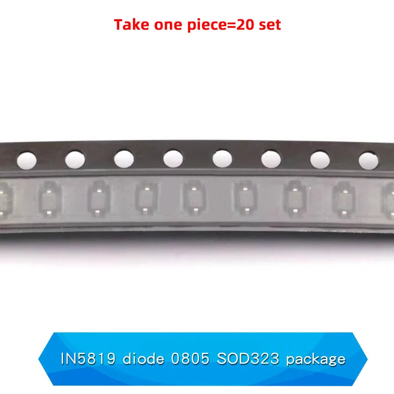 20PCS M1 M2 M4 M7 S4 SMA 1A 1N4001 4002 4004 4007 SS12 SS310 RS1M RS2M ES1D ES1J US1M SMD Schottky Rectifier Diode DO-214AC