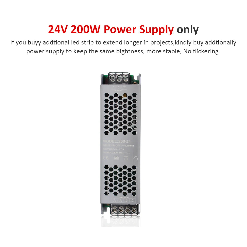 24V WS2811 Running Water Flowing Led Strip Light 2835 10M 15M 20M Horse Race Tape Lamp with SP636E BanlanX App 2.4G Controller