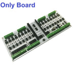 DC7-30V ESP32 Expansion Board 16CH Opto Isolated NPN Input 16CH 3A MOS PWM Output RS485 DIN Rail Optional Controller