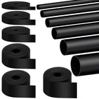 Φ4mm-Φ52mm Heat Shrink Tubing-4:1 Ratio Dual Wall Adhesive Lined Shrinkable Wire Wrap Tube Waterproof Industrial Black