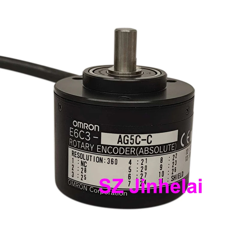 OMRON E6C3-AG5C-C E6C3-AG5C Authentic Original Rugged Rotary Encoder 360P/R 2M