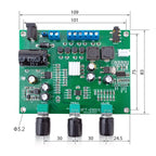 DC 9-18V 2.1 Channel Digital Audio Amplifier Board 2*15W+30W Bluetooth 5.4 Digital Decoder Power Amplifier Audiophile Subwoofer