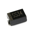100PCS SS34 SMA 1N5822 SMD IN5822 Schottky Diode