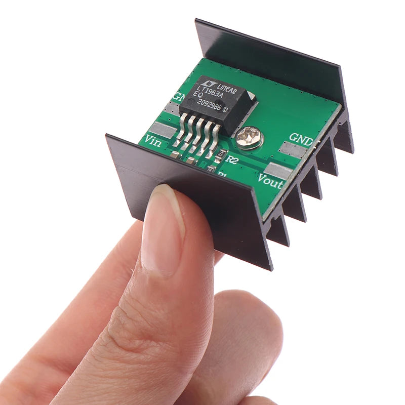 Ultra Low Noise LT1963 Linear Voltage Regulator LDO REG Power Module Board / 5V Ultra Low Noise Power Module LT1963 Power Board