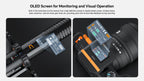 COMICA VM40 Super Cardioid 2.4G Wireless Shotgun Microphone 48kHz/32-bit 32GB Built-in Storage Mic for Camera,Smartphone,PC