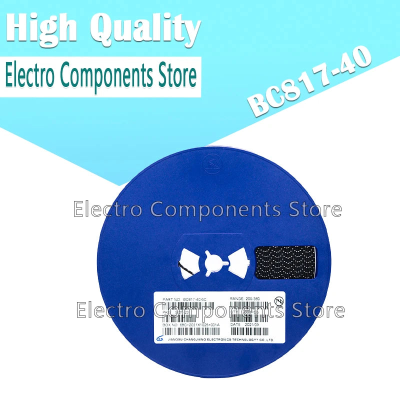 3000PCS/Tape & Reel BC817-40 (Marking 6C) 6C SOT-23 SMD Plastic-Encapsulate Transistors 0.1A/45V NPN SOT23