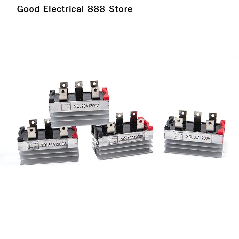 【GE】1PCS Hot sale SQL 1000V High Current Three Phase Rectifier Bridge 10A 20A 35A 50A Diode Module