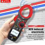 Digital Clamp Meter DC/AC Volt Amp Ohm Diode Multimeter Ammeter Multitester Current Voltage Resistance Tester NCV NJTY 3266TA
