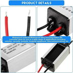 24V to 12V 2A-5A Power Buck Converter Voltage Transformer Waterproof Regulator Reducer Module Power Supply DC Buck Converter