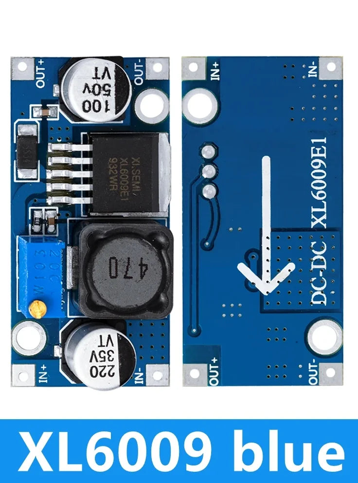 XL6009 Boost module 1.2-35V 20W Adjustable Power Supply Module for Arduino DIY