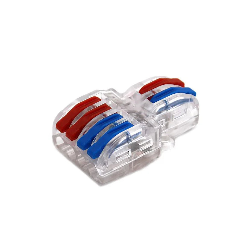 Wire Connector Mini Fast Universal Wiring Electrical Cable Conector LED Lamp Push In Terminal Block 222 SPL-62 SPL-42 Splic