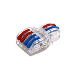 Wire Connector Mini Fast Universal Wiring Electrical Cable Conector LED Lamp Push In Terminal Block 222 SPL-62 SPL-42 Splic
