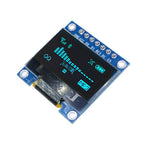 2PCS/lot 0.96 Inch OLED Display Module SSD1306 128x64 Resolution Low Power Consumption I2C Interface for DIY Projects