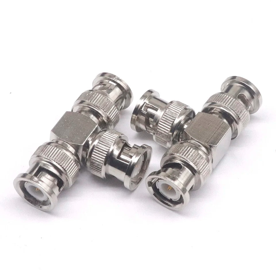BNC-JKK BNC one male two All copper radio frequency coaxial monitoring adapter female two female one male three-way head