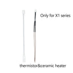 Heater and Thermistor For Bambu Lab P1P X1C P1S X1 X1E V4.0 Upgrade Hot end Print Head 3D Printing Parts for bambulab  P1S