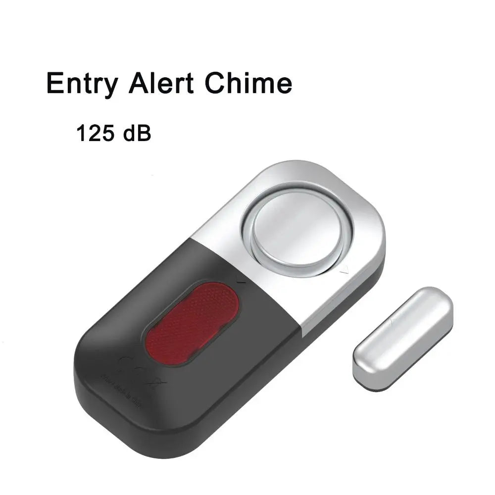 Magnetic Sensor Burglar Alarm High Decibel Detector Battery Powered Window Sensor Smart Wireless High Decibel Alarm Apartment