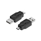1-10PCS USB to Micro Mini Type-C USB Adapter Converter Usb Male Female Converter for Phone Tablet Camera Charging Adaptor