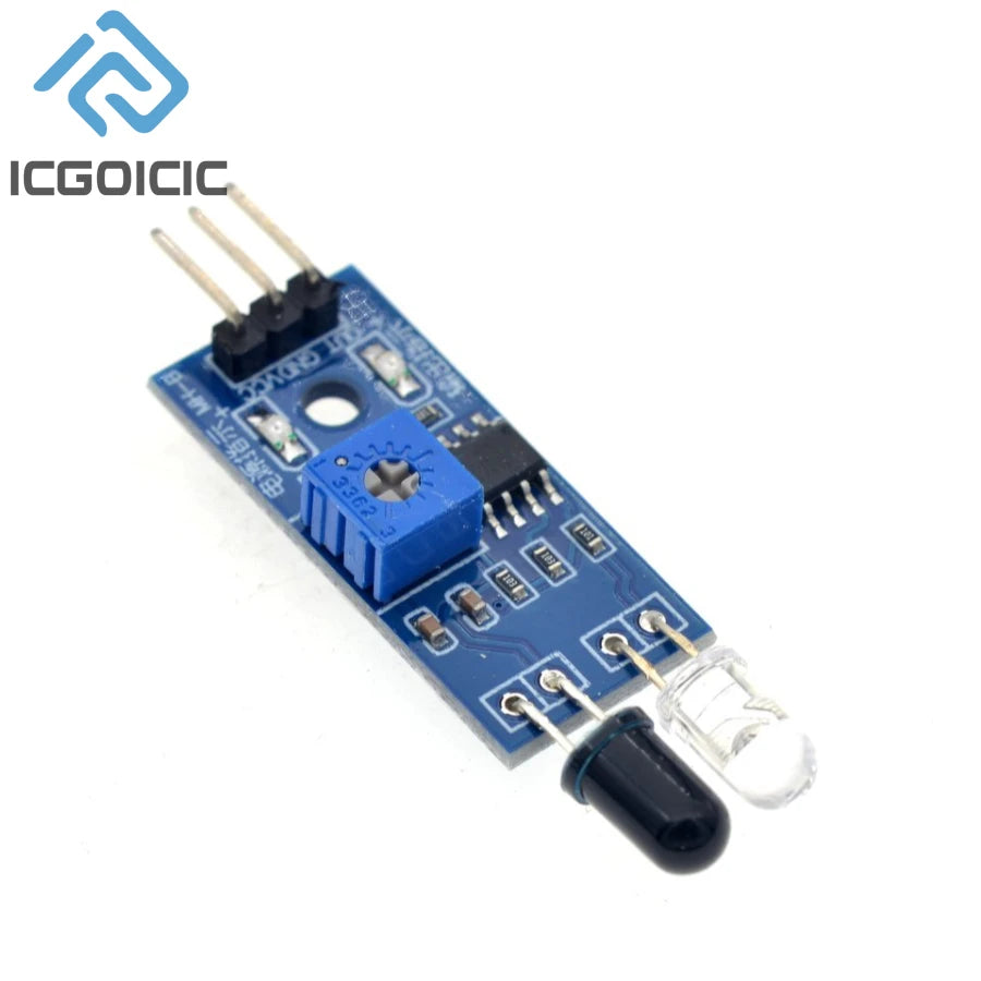 1-10pcs IR Infrared Obstacle Avoidance Sensor Module for Arduino Smart Car Robot 3-Wire Reflective Photoelectric New