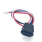 USB-C 2pin 4pin 5pin High Current Charging Socket With Data TYPE-C Female Type C PH2.0 Waterproof Female Connector Jack