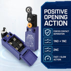 CNTD C4N‑NR Series vertical safety Micro Limit Switch IP65 Waterproof and dustproof Silver contact Safety Interlock C4N-4304NR
