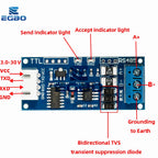 1~10PCS TTL to RS485 Converter 3.3V/5.0V Hardware Automatic Control Converter Module For Arduino for Arduino AVR EGBO