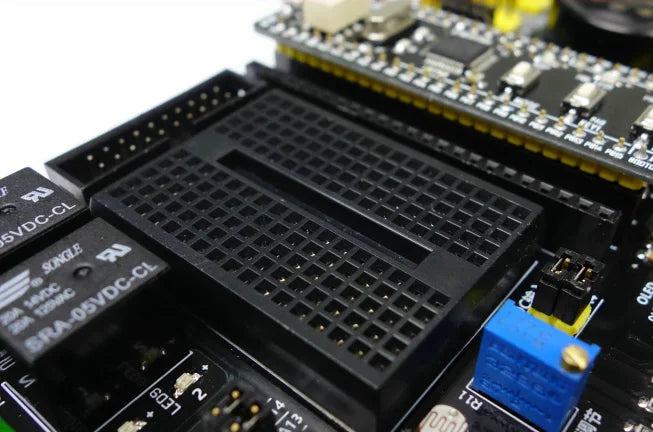 STM32 ARM Cortex-M3 STM32F103C8T6 Development Board with RS232 RS485 CAN MP3 USB Breadboard OLED