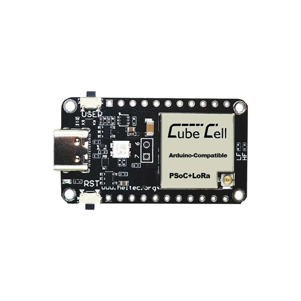 Heltec Cubecell Series LoRa/LoRaWAN Node AB01 Dev-Board V2 SX1262 ASR6502 Chip Connect with 5.5~7V Solar Panel for Arduino