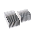 Aluminum Alloy Heatsink Cooling Pad For High Power LED IC Chip Cooler Radiator Heat Sink 60*60*39mm/ 100*60*39mm