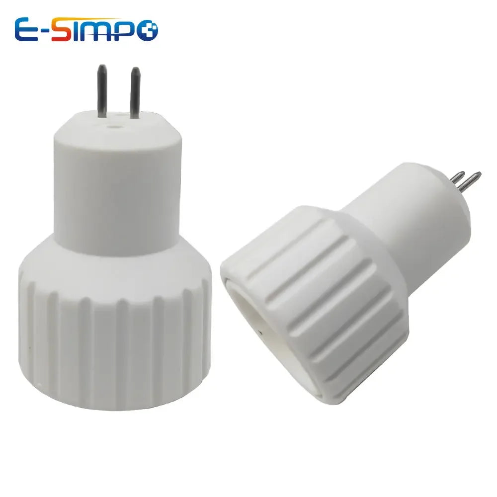 2pc MR16 to GU10 Halogen CFL LED Lamp Holder  Base Light Socket Adapter, Physically Change Contact,NO AC-DC Transformer Required