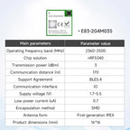nRF52840 nRF52833 Zigbee BLE5.1/5.0 Wireless Module CDEBYTE BLE Mesh Low Power Consumption Small Size SMD BLE Module