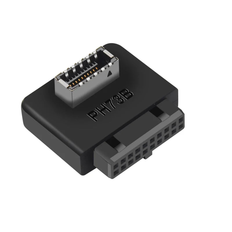USB 3.0 Internal Header to USB Type C Front Type E Adapter 20/19-pin to Type C Converter Motherboard Desktop Converter