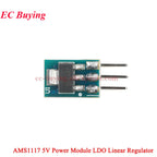 100Pcs/1pc AMS1117 3.3V 5V Power Supply Module AMS1117-3.3 AMS1117-5.0 LDO Linear Voltage Regulator Board 800mA PCB
