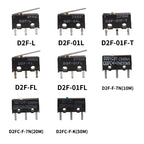 3/10Pcs Original D2FC micro switch D2FC-F-7N 10m20m OF D2FC-F-K (50M) 60MN D2F D2F-F D2F-01 D2F-01L D2F-01FL D2F-01F-T D2F-F-3-7